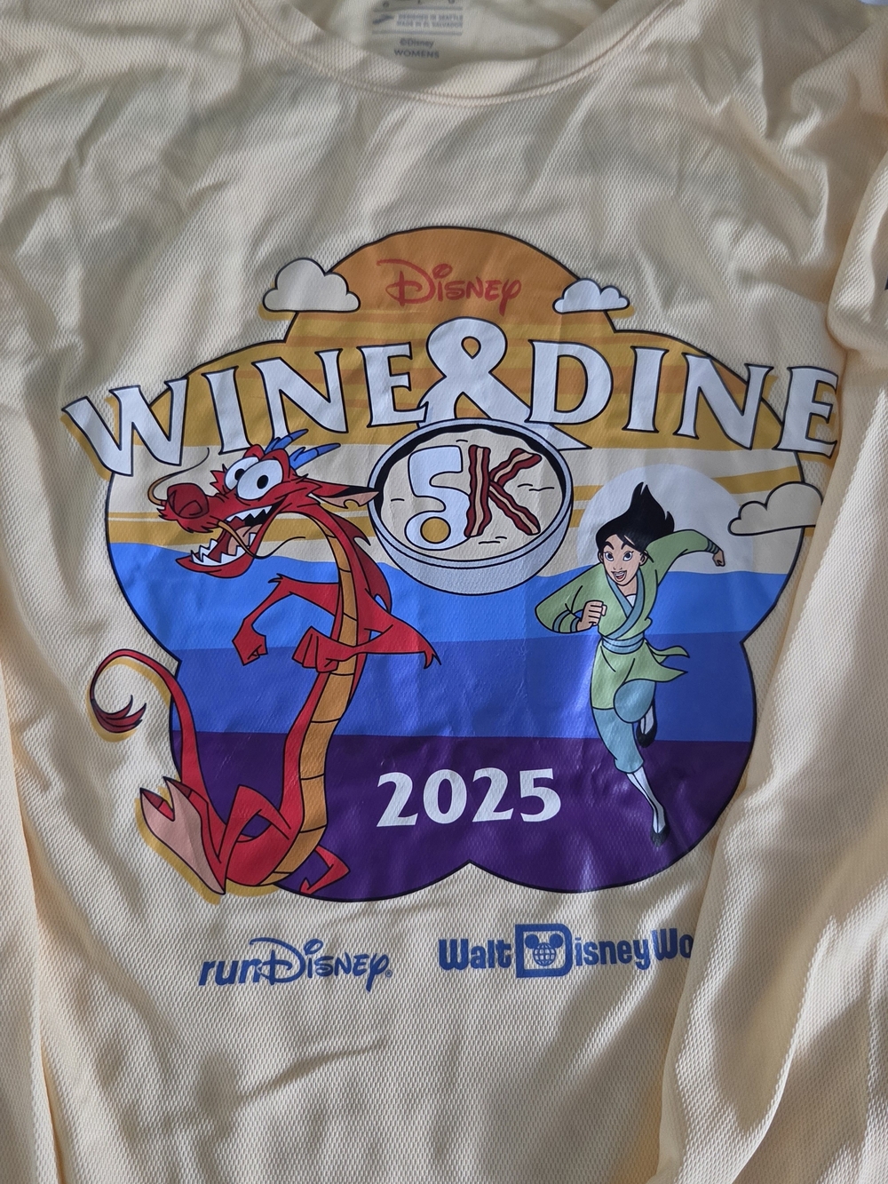 RunDisney Wine & Dine 5K 2025 Tee